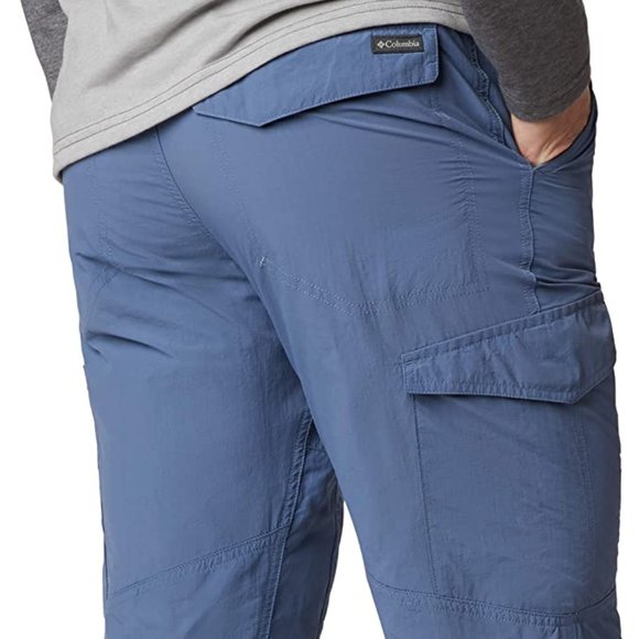 NEW Columbia Men's Silver Ridge Cargo Pant, Bluestone, 54W x 34L Big - Picture 5 of 6